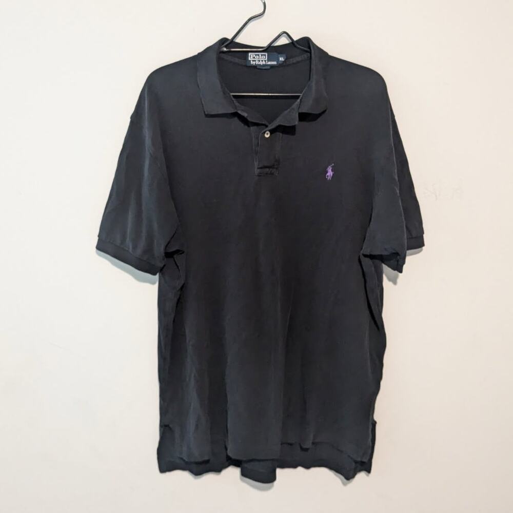 Black Polo Ralph Lauren Men's Shirt Size XL